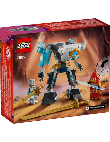 LEGO-71827,Lego Ninjago Costumul Robot De Lupta Al Lui Zane 71827
