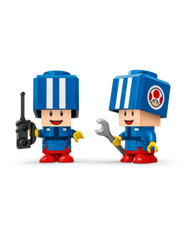 LEGO-72035,Lego Super Mario Mario Kart Garajul Lui Toad 72035