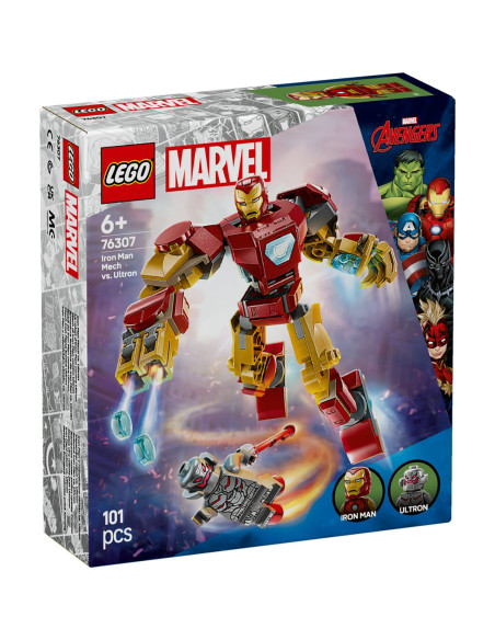 LEGO-76307,Lego Super Heroes Robotul Iron Man Vs. Ultron 76307