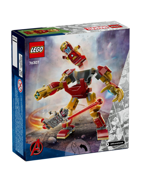 LEGO-76307,Lego Super Heroes Robotul Iron Man Vs. Ultron 76307