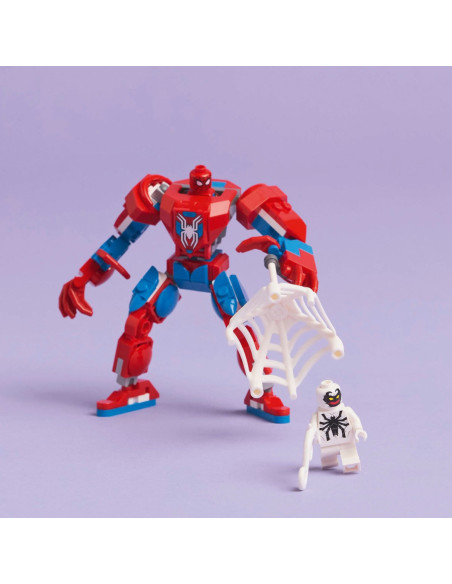 LEGO-76308,Lego Super Heroes Robotul Omul Paianjen Vs. Anti-venom 76308