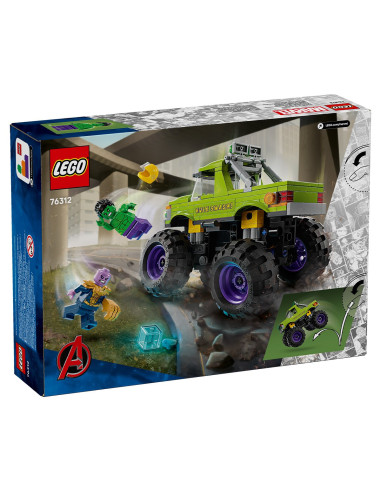 LEGO-76312,Lego Super Heroes Hulk In Vehicul De Teren Contra Lui Thanos 76312