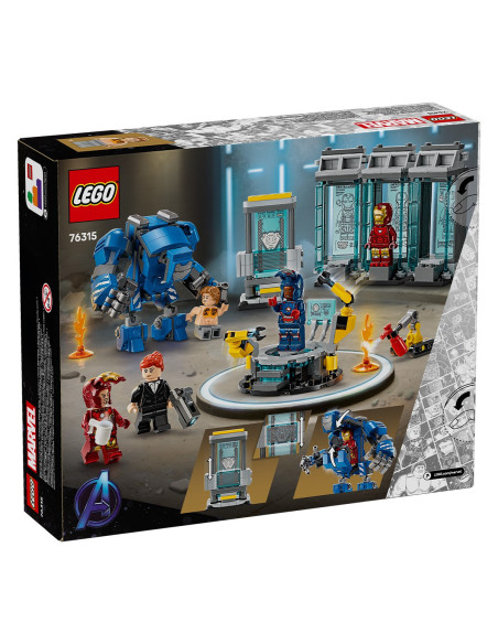 LEGO-76315,Lego Super Heroes Laboratorul Lui Iron Man Sala Armurilor 76315 LEGO-76315,Lego Super Heroes Laboratorul Lui Iron Man Sala Armurilor 76315