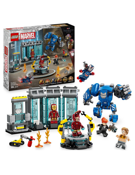 LEGO-76315,Lego Super Heroes Laboratorul Lui Iron Man Sala Armurilor 76315 LEGO-76315,Lego Super Heroes Laboratorul Lui Iron Man Sala Armurilor 76315