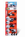 MST12435,Maisto Set 4 Utilaje Bobcat