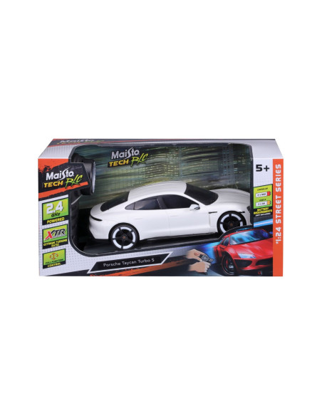 MST81528,Maisto Masinuta Cu Telecomanda 2.4ghz Porsche Taycan Turbo S Scara 1 La 24