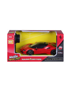 MST81532,Maisto Masinuta Cu Telecomanda 2.4ghz Ferrari Sf90 Stradale Scara 1 La 24