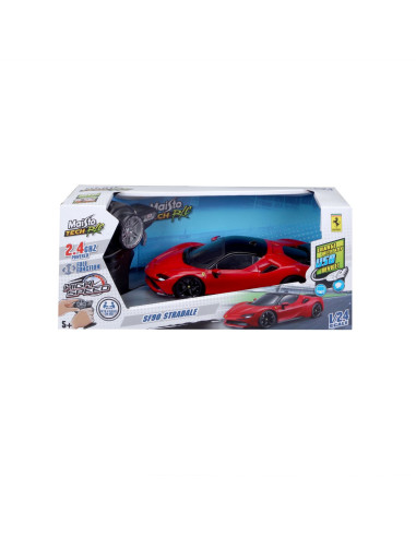 MST82334,Maisto Masinuta Premium Cu Telecomanda 2.4ghz Ferrari Sf90 Stradale Scara 1 La 24