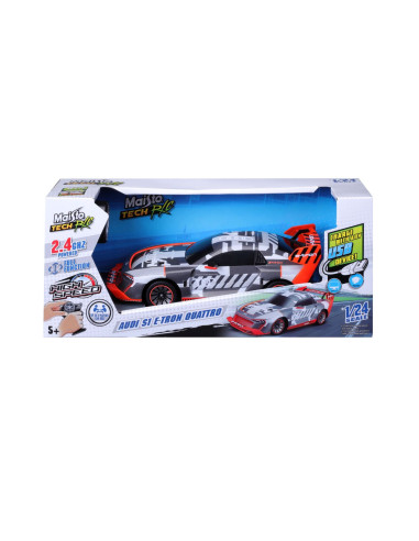 MST82342,Maisto Masinuta Premium Cu Telecomanda 2.4ghz Audi S1 E Tron Quattro Scara 1 La 24