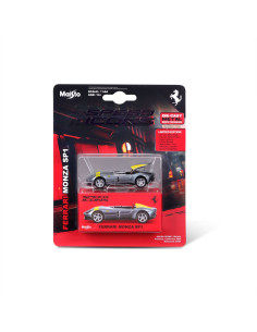 MST15702_ARGINTIU,Maisto Masinuta Metalica Speed Icons Ferrari Monza Sp1 Argintiu Scara 1 La 64