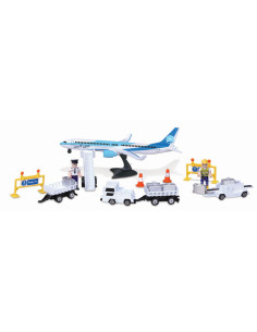 MST12620_ALB,Maisto Set Aeroport Avion Alb 2