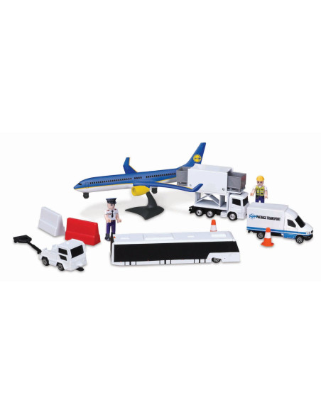MST12620_ALBASTRU,Maisto Set Aeroport Avion Albastru