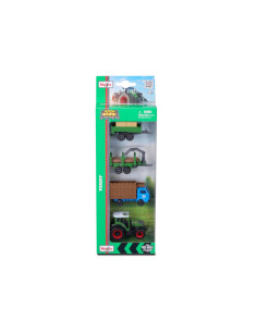 MST12563_FENDT,Maisto Set 4 Utiliaje Agricole Fendt