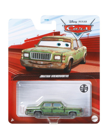 MTDXV29_HFB56,Masinuta Metalica Cars3 Personajul Jonathan Wrenchowrths