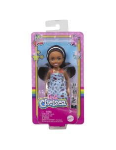 MTDWJ33_HXM97,Barbie Papusa Chelsea Creola Cu Par Saten Si Rochita Albastra