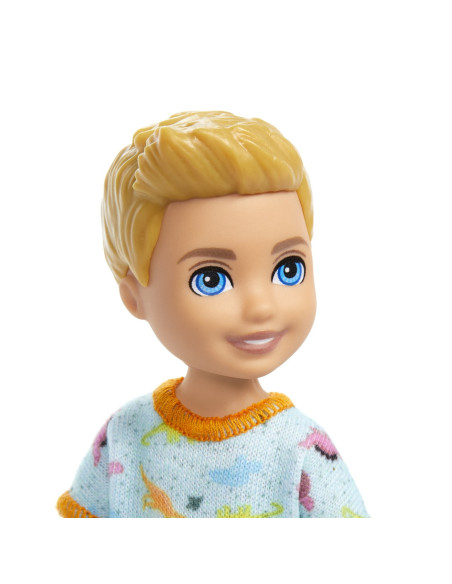 MTDWJ33_HXM98,Barbie Papusa Chelsea Baiat Blond Cu Ochi Albastri