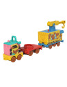 MTHFX97_HHN43,Thomas Locomotiva Motorizata Muddy Fix Em Up Friends Cu 2 Vagoane