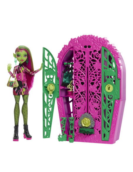 MTHYT75,Monster High Gradina De La Miezul Noptii Papusa Venus Mcflytrap