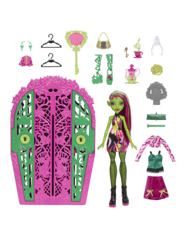 MTHYT75,Monster High Gradina De La Miezul Noptii Papusa Venus Mcflytrap