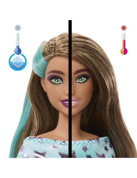 MTJFG72,Barbie Papusa Party Unboxed Reveal Bruneta