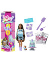 MTJFG72,Barbie Papusa Party Unboxed Reveal Bruneta