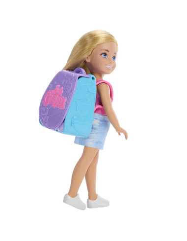 MTJBF46,Barbie Papusica Chelsea Cu Rucsac Pentru Coacerea Brioselor