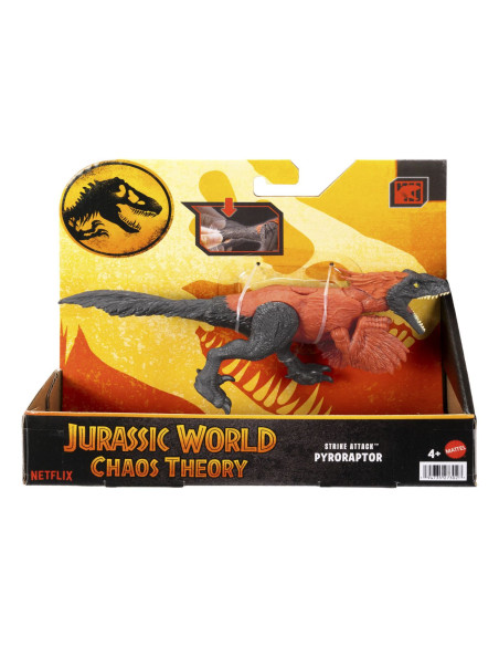 MTHLN63_JCL56,Jurassic World Chaos Theory Strike Attack Dinozaur Pyroraptor