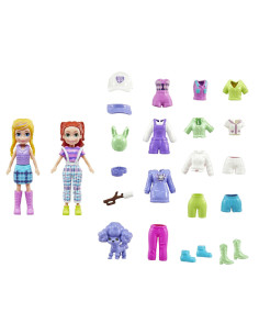 MTHNF51_JCB23,Polly Pocket Set 2 Papusi Si Accesorii 27 Piese 2
