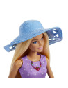 MTJBF43,Barbie Family And Friends Set Papusa Barbie Si Papusa Chelsea