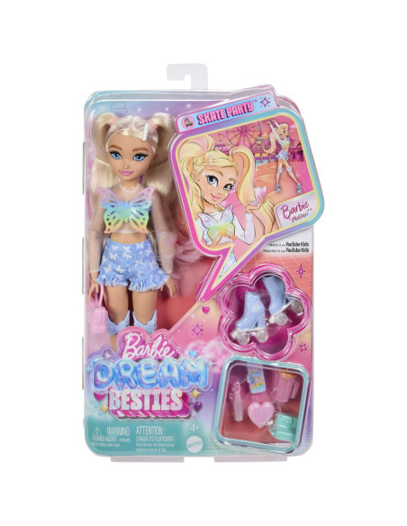 MTJFX96,Barbie Dream Besties Papusa Barbie Petrecere Pe Role
