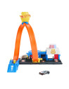 MTJBM71,Hot Wheels City Set De Joaca Super Statie De Politie
