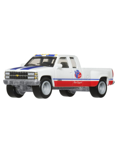 MTFLF56_HRV42,Hot Wheels Transportator Chevy Silverado 3500 88 Cu Masinuta Chevy Nova 63 Scara 1:64