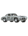 MTFLF56_HRV48,Hot Wheels Transportator Mercedes-benz 55 Blaues Wunder Cu Masinuta Mercedes-benz 300 Sl Scara 1:64
