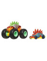MTGRH81_JCG40,Hot Wheels Monster Truck Si Masinuta Metalica Motosaurus