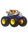 MTGRH81_JCG41,Hot Wheels Monster Truck Si Masinuta Metalica Bone Shaker