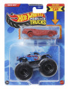 MTGRH81_JCG42,Hot Wheels Monster Truck Si Masinuta Metalica Race Ace