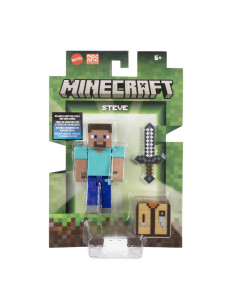 MTGTP08_JCN28,Minecraft Craft A Block Figurina Steve 8cm