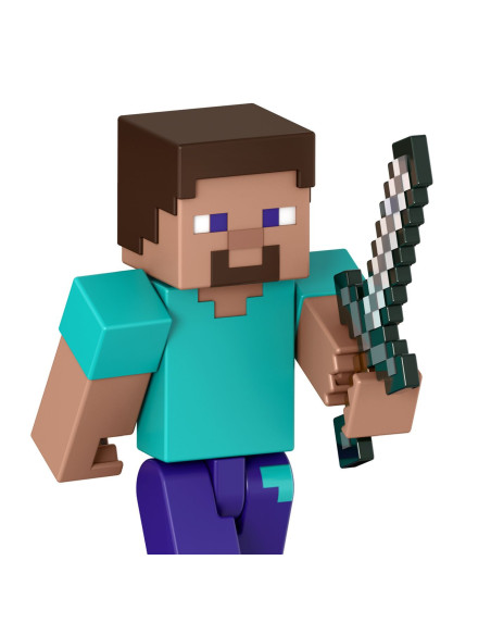 MTGTP08_JCN28,Minecraft Craft A Block Figurina Steve 8cm