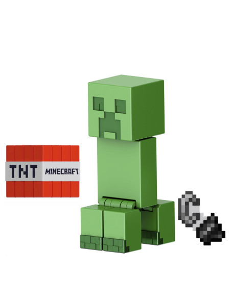 MTGTP08_JCN29,Minecraft Craft A Block Figurina Creeper 8cm