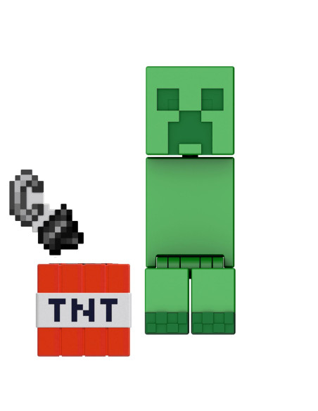 MTGTP08_JCN29,Minecraft Craft A Block Figurina Creeper 8cm
