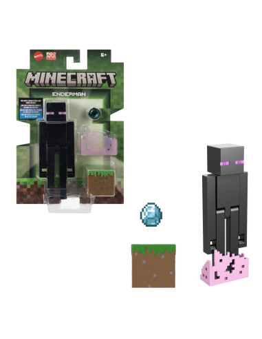 MTGTP08_JCN37,Minecraft Craft A Block Figurina Enderman 8cm