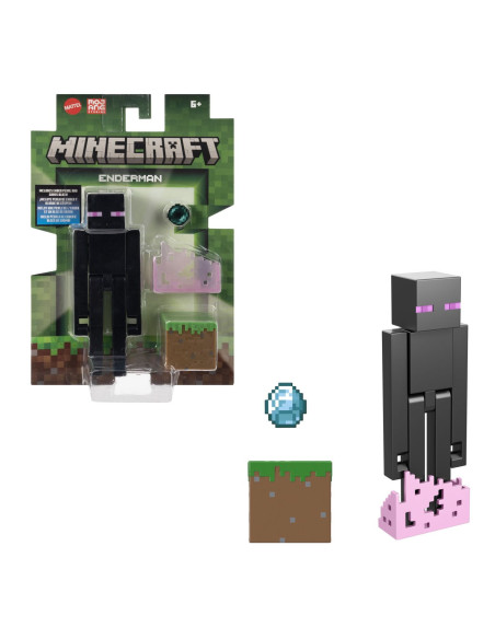 MTGTP08_JCN37,Minecraft Craft A Block Figurina Enderman 8cm