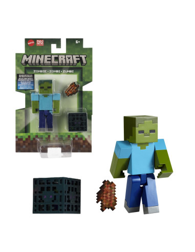 MTGTP08_JCN44,Minecraft Craft A Block Figurina Zombi 8cm