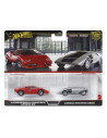 MTHBL96_JBL02,Hot Wheels Premium Set 2 Masinute Metalice Lamborghini Countach Lp5000 Qv Si Lancia Stratos Zero Scara 1:64