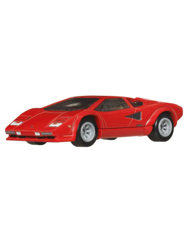 MTHBL96_JBL02,Hot Wheels Premium Set 2 Masinute Metalice Lamborghini Countach Lp5000 Qv Si Lancia Stratos Zero Scara 1:64