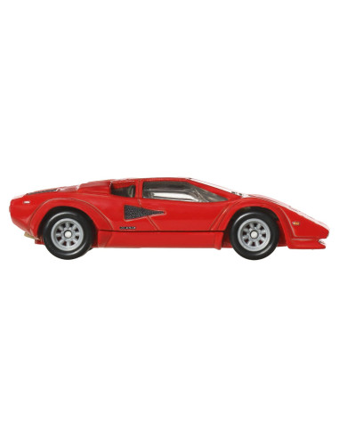 MTHBL96_JBL02,Hot Wheels Premium Set 2 Masinute Metalice Lamborghini Countach Lp5000 Qv Si Lancia Stratos Zero Scara 1:64