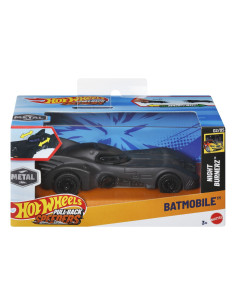 MTHPR70_HWH44,Hot Wheels Masinuta Metalica Cu Sistem Pull Back Batmobile Night Burnerz Scara 1:43