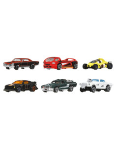 MTJBY78,Hot Wheels Legends Silver Series Set 6 Masinute Metalice 2