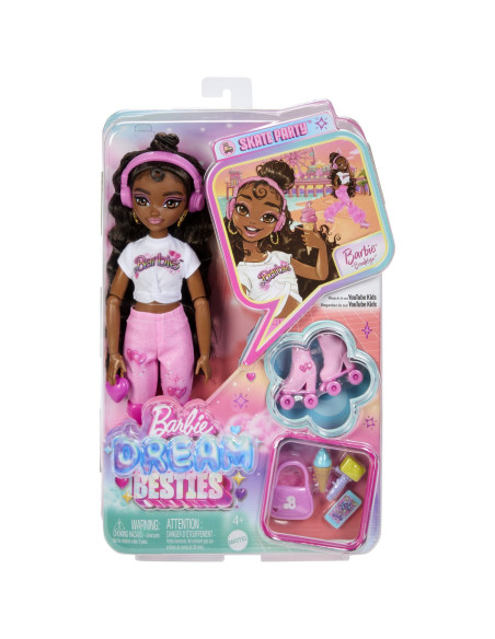 MTJFX97,Barbie Dream Besties Papusa Barbie Brooklyn Petrecere Pe Role