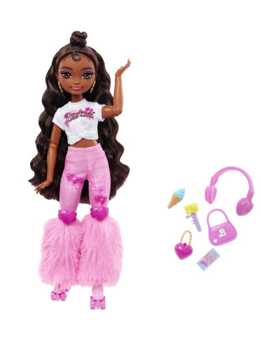 MTJFX97,Barbie Dream Besties Papusa Barbie Brooklyn Petrecere Pe Role